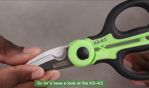 KS-K2 Fiber Optic Kevlar Cutter Video tutorial