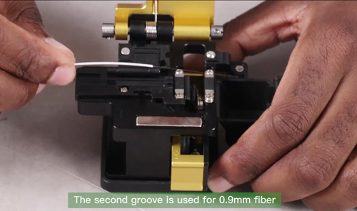 TFC-22 Optical Fiber Cleaver Video tutorial